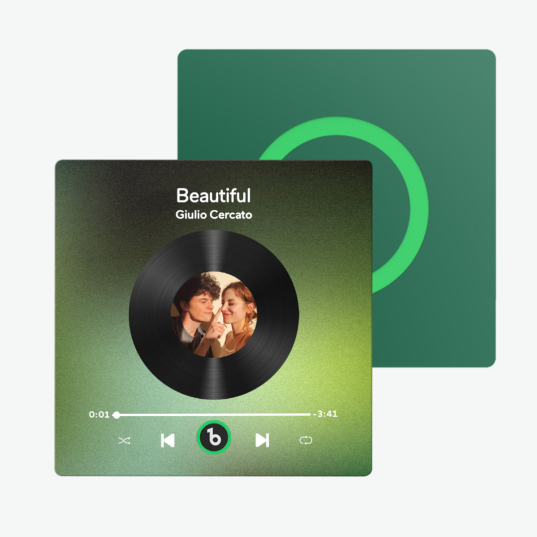 Individueller Musik-kühlschrankmagnet Mit Foto, Bunter Album-kühlschrankmagnet, Musik-wand-fotoaufkleber - MiniMe Pillow