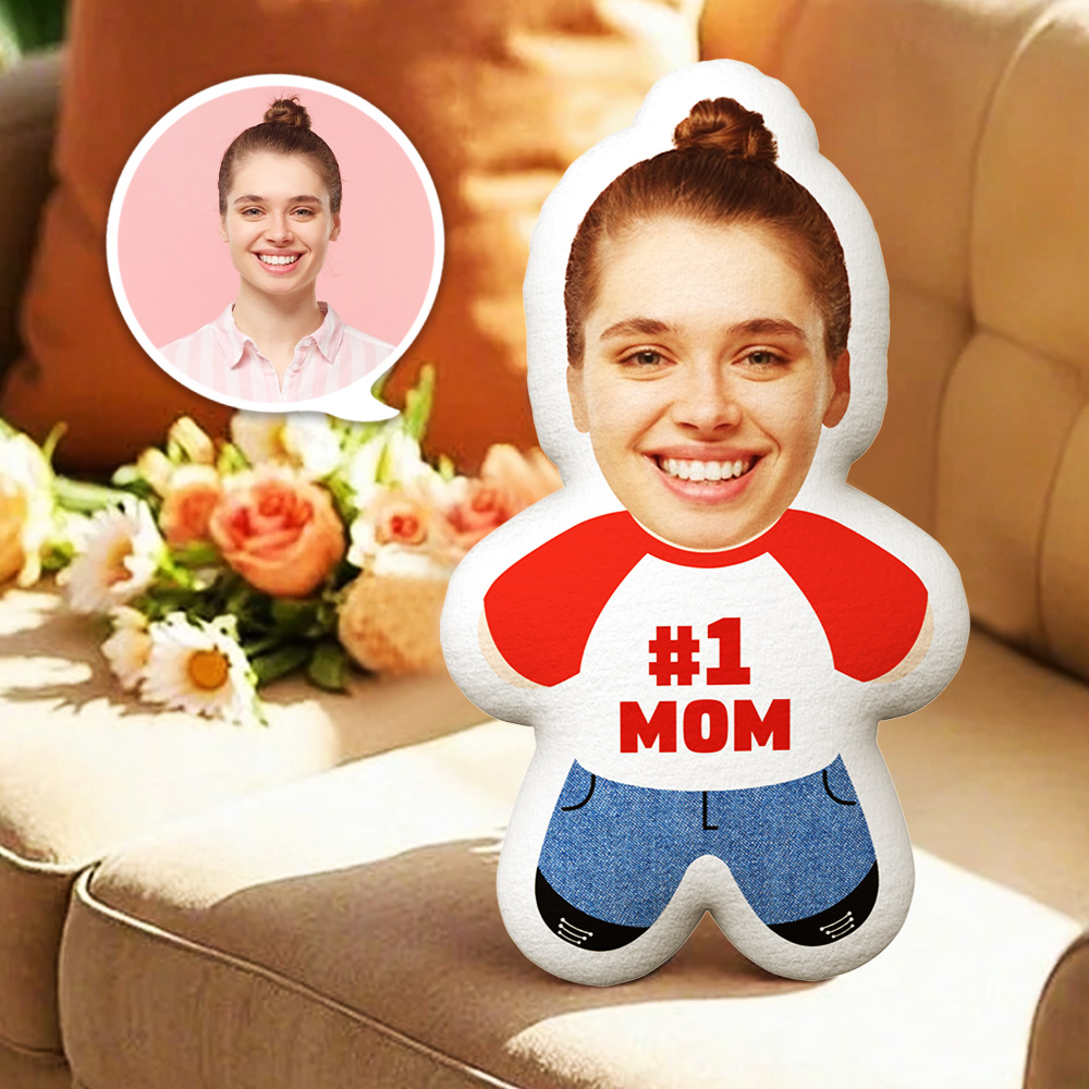 Benutzerdefiniertes Minime-kissen Nr. 1, Mama-kissen, Geschenke Für Die Mutter - MiniMe Pillow