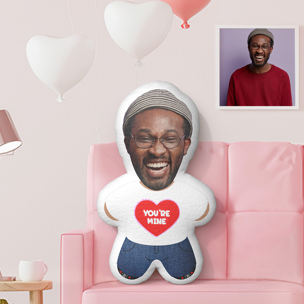 Coussin Minime Personnalisé « tu Es À Moi ! » Coussin Minime Personnalisé Avec Photo - MiniMe Pillow