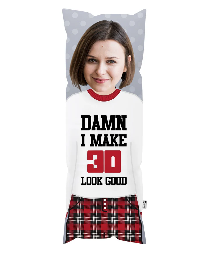 Coussin D'anniversaire Personnalisé « j'ai 30 Ans » : Ça A L'air Bien - MiniMe Pillow