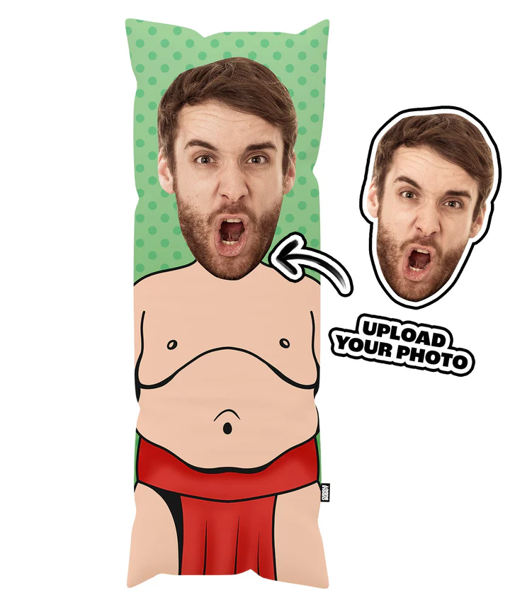 Coussin De Corps Personnalisé Pour Homme Drôle Et Sexy - MiniMe Pillow