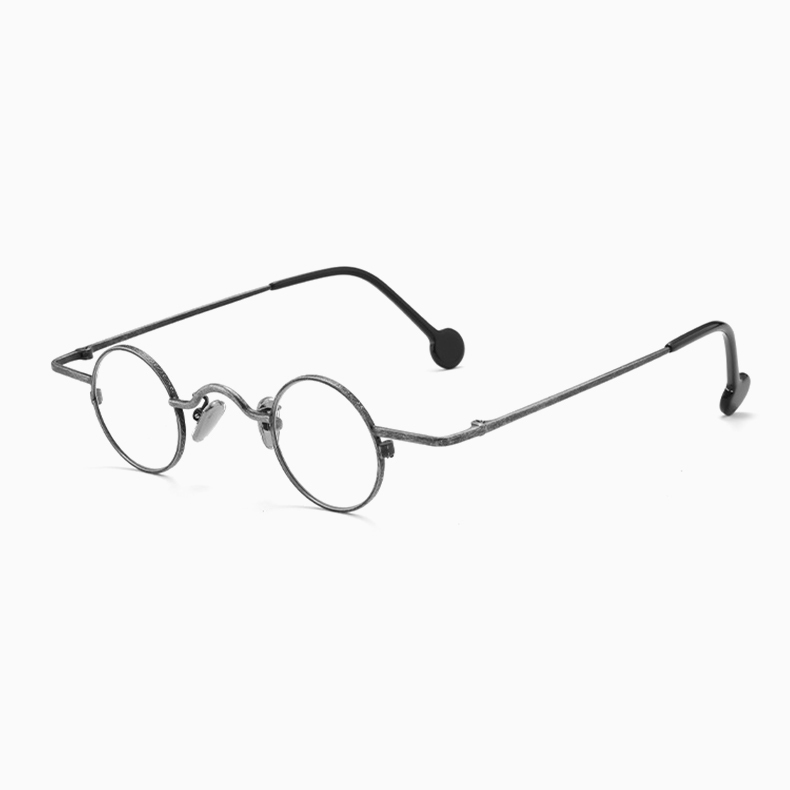 Eterlens 時の円環コレクション|  教授メガネ | おしゃれな小さめラウンドフレーム |  │ブルーライトカット | レトロ風メガネ