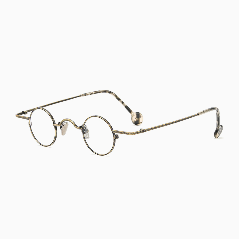 Eterlens 時の円環コレクション|  教授メガネ | おしゃれな小さめラウンドフレーム |  │ブルーライトカット | レトロ風メガネ