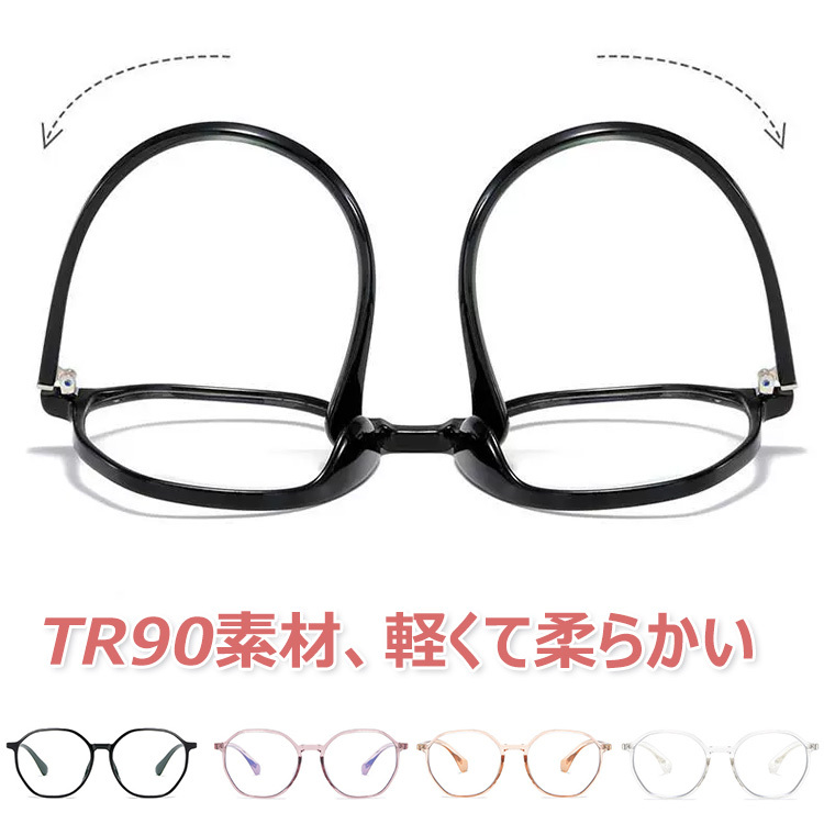 スマートズームブルーライトカット老眼鏡 | Round Progressive - 商品画像 3/10