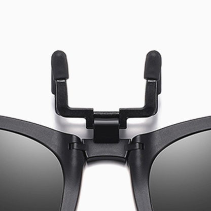 Eterlens アウトドア偏光折りたたみサングラスクリップ|耳掛けのないメガネ-Eterlens