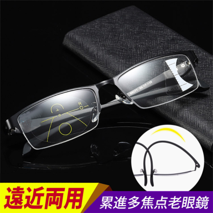 Eterlens 累進多焦点遠近両用ブルーライトカット老眼鏡-Eterlens