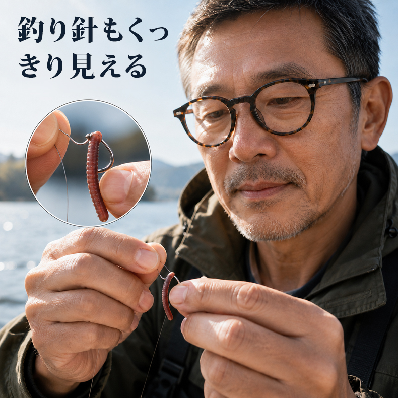 【1本3役】Eterlens | クラシックとモダンが調和するボストンフレーム｜遠近両用・調光レンズ搭載｜街歩きから釣りまで活躍