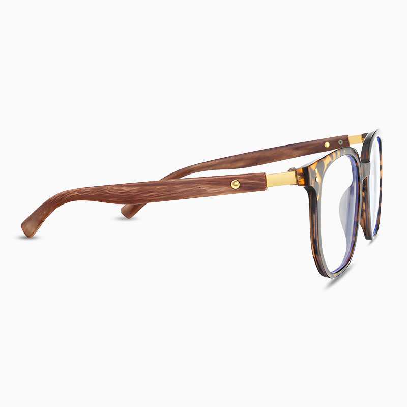 Eterlens 木目調テンプルブルーライトカット老眼鏡-Eterlens