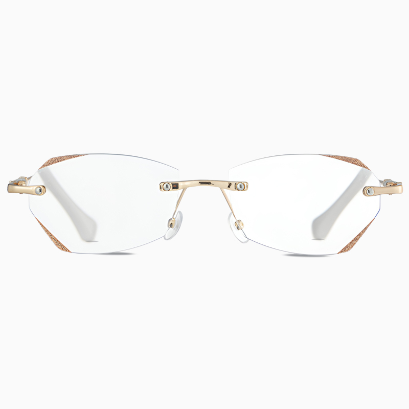 Eterlens リムレスブルーライトカットメガネ-Eterlens