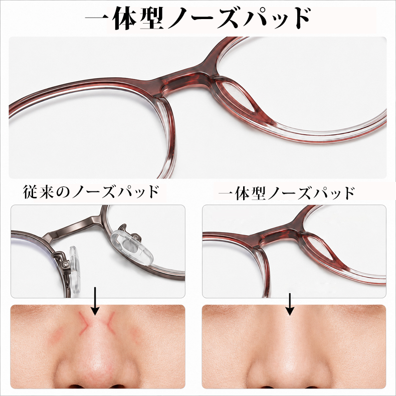 [Copy]超軽量ブルーライトカット若見え老眼鏡 | Boston BlueGuard | Eterlens