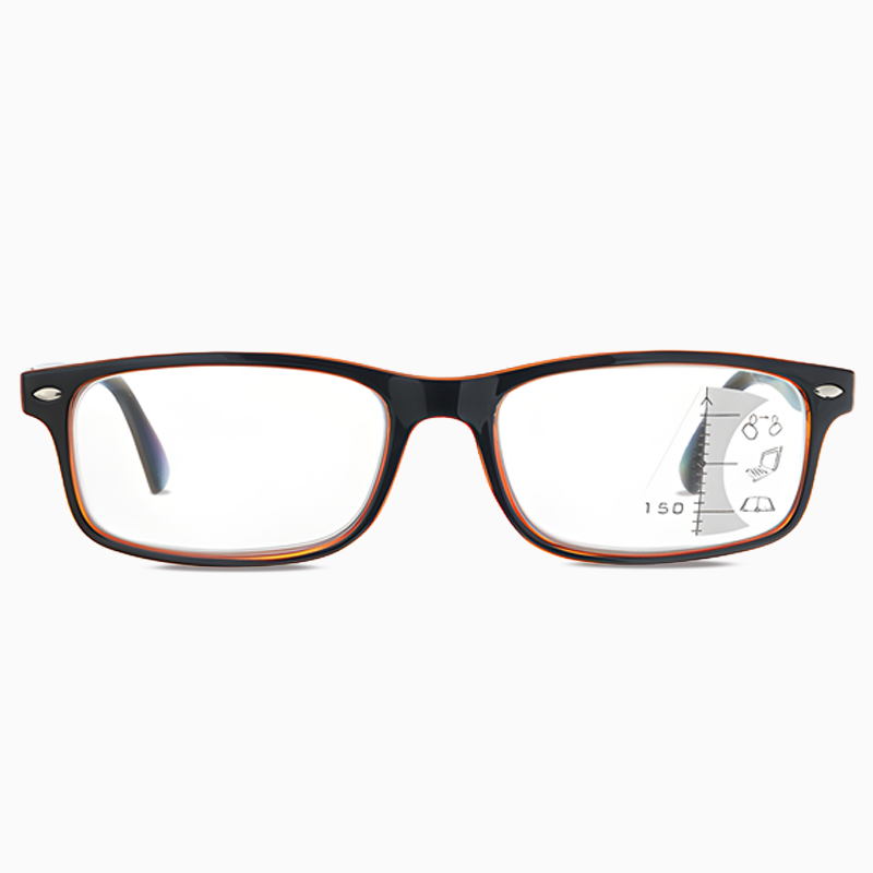 Eterlens フルリム累進多焦点ブルーライトカット老眼鏡-Eterlens