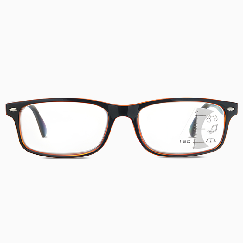 Eterlens フルリム累進多焦点ブルーライトカット老眼鏡-Eterlens