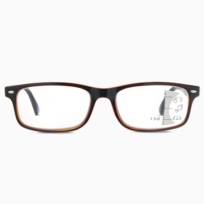 Eterlens フルリム累進多焦点ブルーライトカット老眼鏡-Eterlens