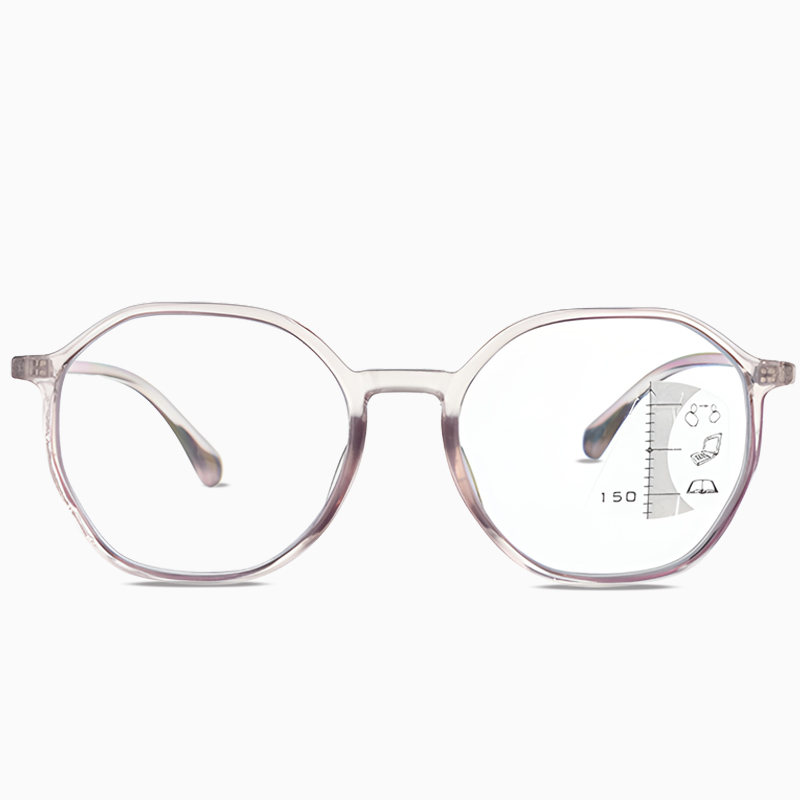 スマートズームブルーライトカット老眼鏡 | Round Progressive - 商品画像 1/10