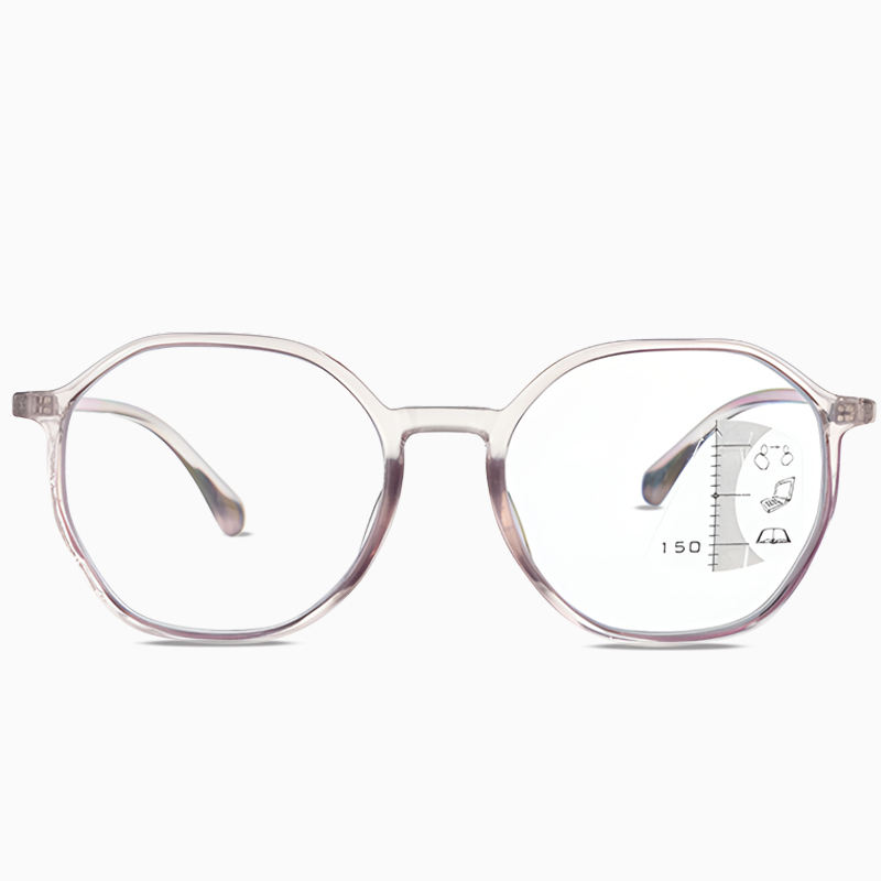 スマートズームブルーライトカット老眼鏡 | Round Progressive - 商品画像 1/10