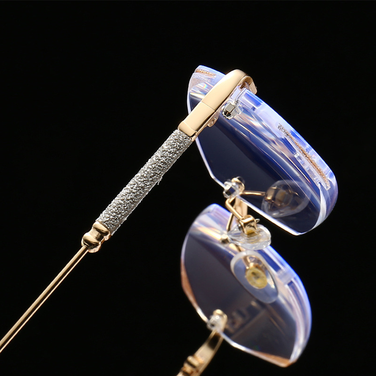 Eterlens 『Diadème』- ディアデム | 縁無しブルーライトブルーライトメガネ - 商品画像 5/11 (Rimless RxReady)