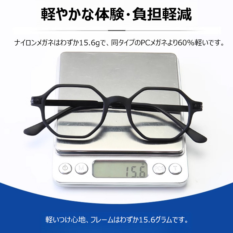 Eterlens 多焦点ブルーライトカット遠近両用老眼鏡-Eterlens