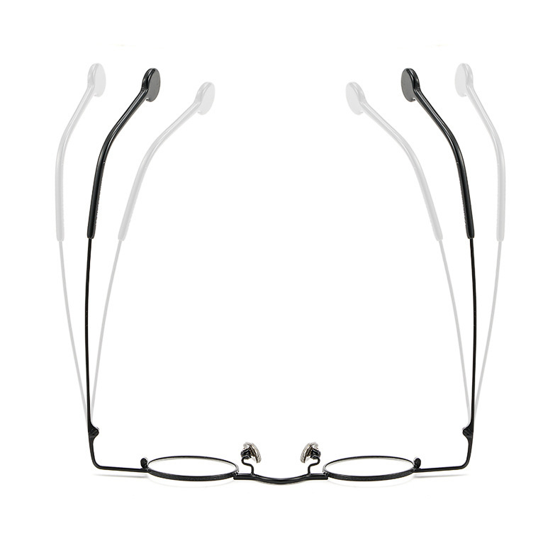 Eterlens 時の円環コレクション|  教授メガネ | おしゃれな小さめラウンドフレーム |  │ブルーライトカット | レトロ風メガネ - 商品画像 4/10 (Round RxReady)