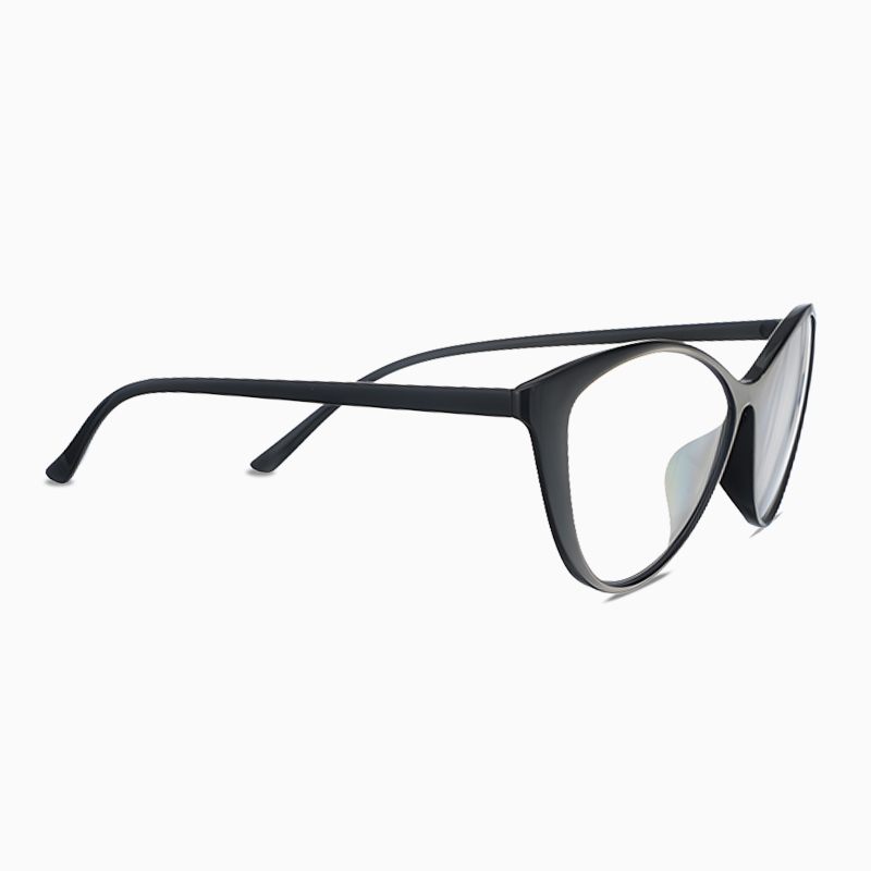 Eterlens  欧米風キャッツアイのブルーライトカットメガネ-Eterlens