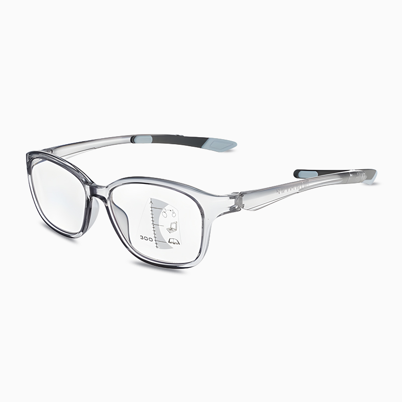 Eterlens GRAVITY 砂塵・花粉対策 多焦点遠近両用スマート調光ビッグフレーム老眼鏡 - 商品画像 16/17 (Square Progressive)