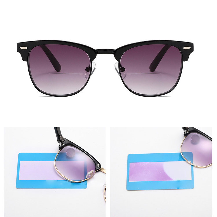 遠近両用二重焦点ブルーライトカット老眼鏡 | Oval SunReader - 商品画像 6/10