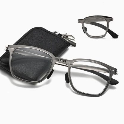 Eterlens コンパクトに折りたためる 賢い調光シニアグラス-Eterlens