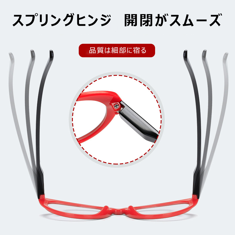 キャットアイ ブルーライト対策キャットアイフレーム老眼鏡 | CatEye BlueGuard - 商品画像 4/12