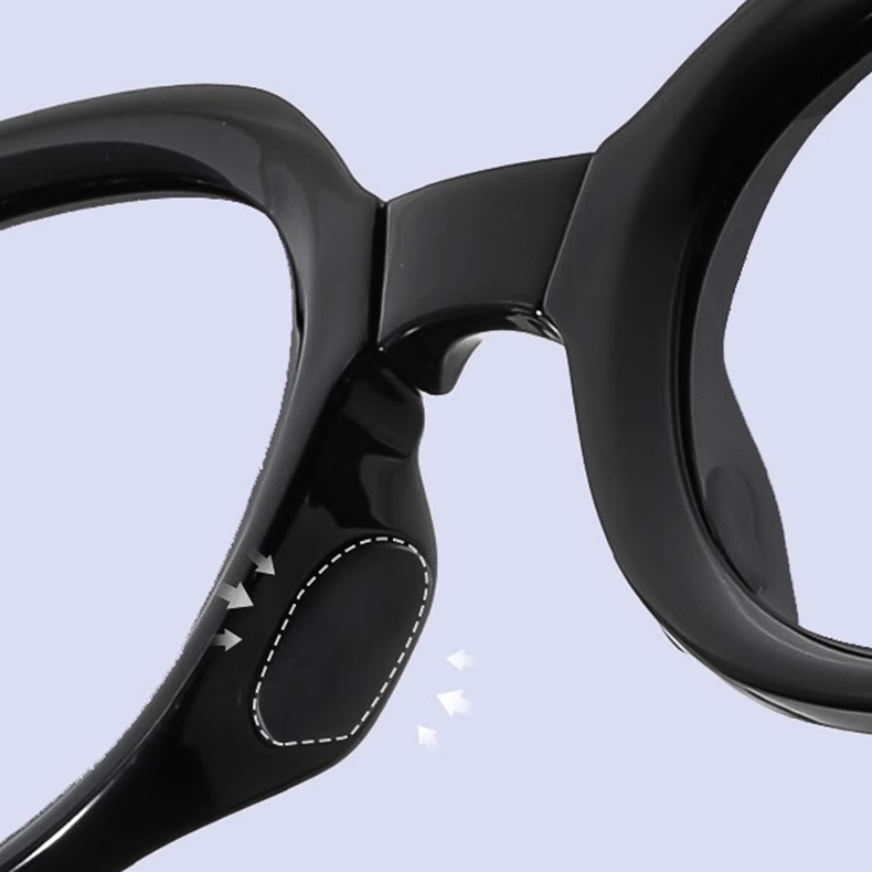 Eterlens｜欧米風オーバル型｜折りたたみ式 ブルーライトカット｜ファッション老眼鏡