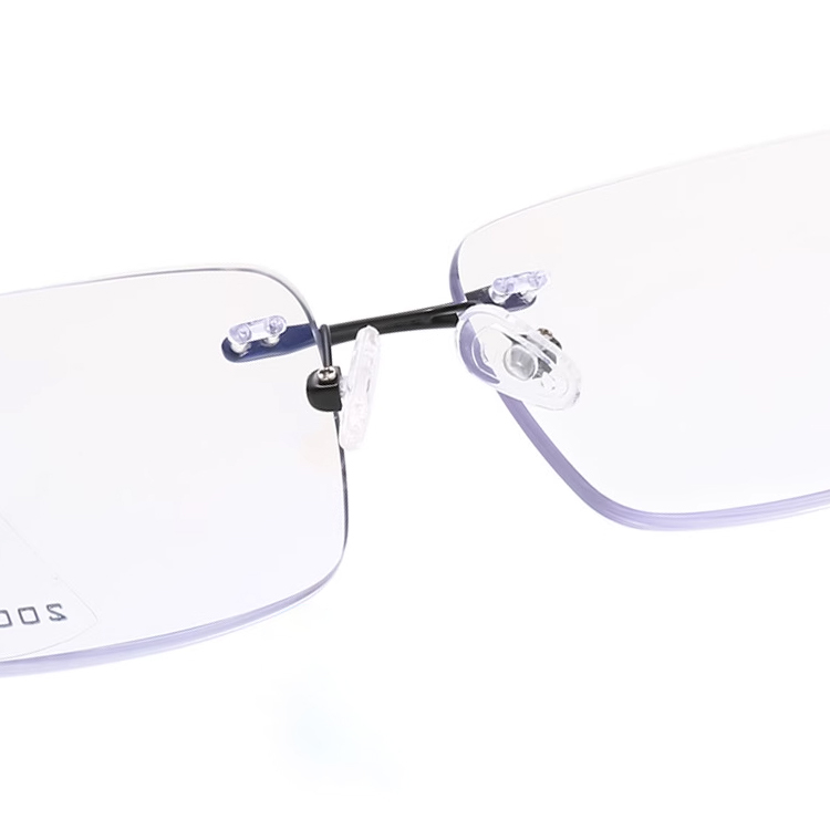 KL Eterlens 遠近両用 調光メガネ【ゼロ・フレックス】かけている事を忘れる超軽量ツーポイント(縁なし) | 1本で3役 | ブルーライトカット 老眼鏡 