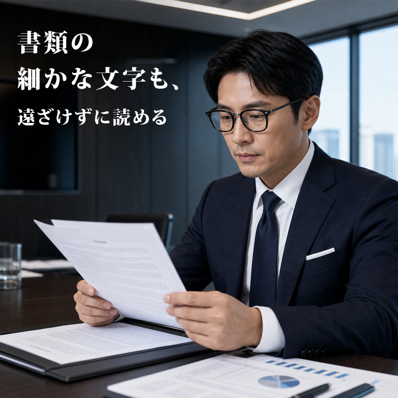 【知的でシャープ・小顔効果】Eterlens スクエアメガネ| TR+チタン|   13.9g超軽量フレーム | 度付き対応・ブルーライトカット・男女兼用