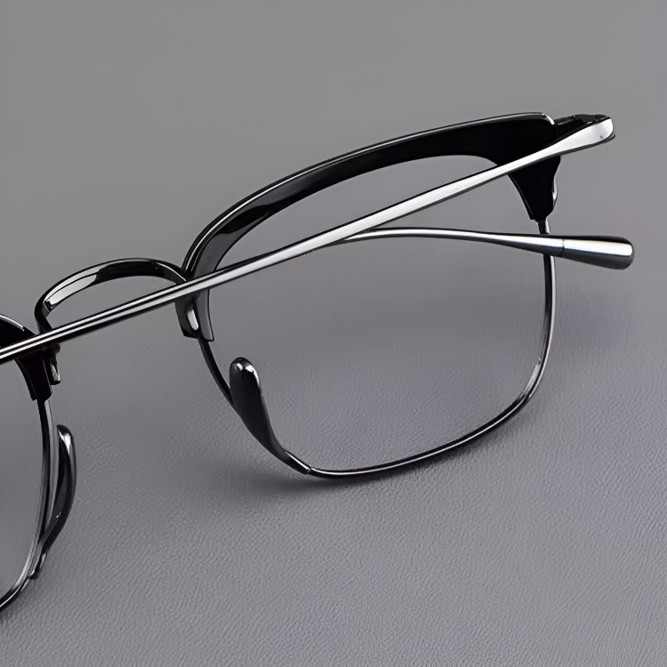 知性の窓｜8g ウェリントン型スプラウトパットメガネ｜匠の技が光る一本 | Wellington RxReady - 商品画像 12/16