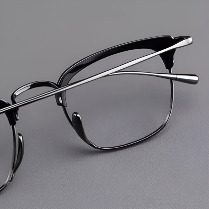 Eterlens｜ウェリントン型スプラウトパットメガネ｜匠の技が光る一本