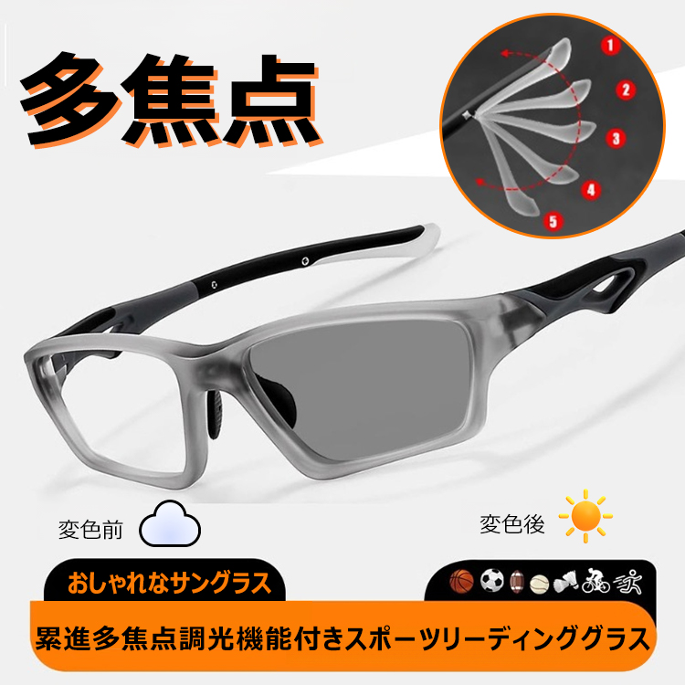 【全方位カスタムフィット】Eterlens 高機能アイウェア【モジュラス】| あなたの顔に完璧に適合するシステム | 遠近・調光レンズ搭載 | TR90超軽量ブルーライトカットスポーツリーディンググラス