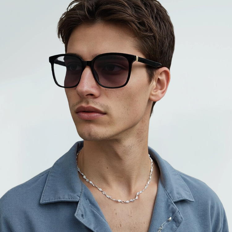 Eterlens 折りたたみ偏光クッション鼻パッドサングラス-Eterlens