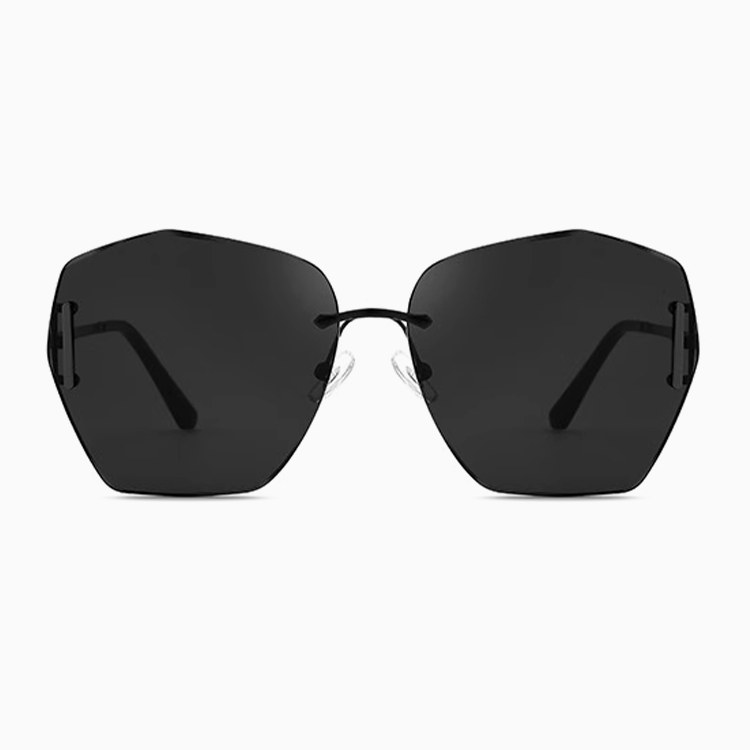 サングラス|欧米風不規則サングラス|紫外線対策UV400|トレンド | Rimless Polar - 商品画像 8/8
