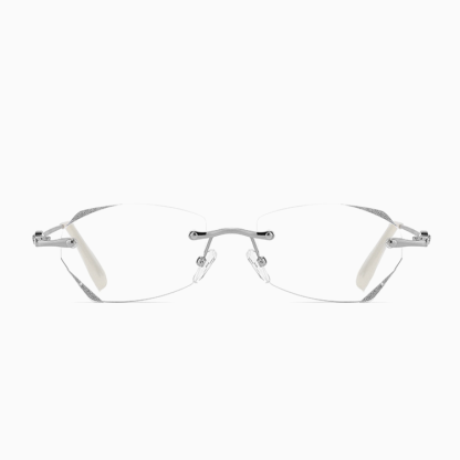 Eterlens新作ダイヤモンドカットリムレスファッション老眼鏡-Eterlens