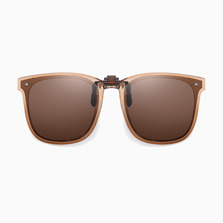 Eterlens アウトドア偏光折りたたみサングラスクリップ|耳掛けのないメガネ-Eterlens