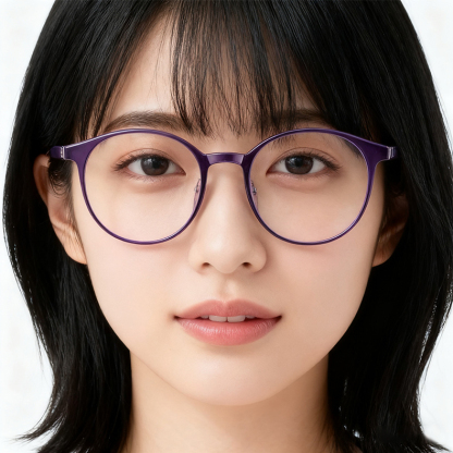 おしゃれと機能性を兼ね備えた 累進多焦点シニアグラス