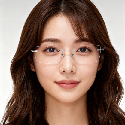 Eterlens 15g ミニマリストフレームレスブルーライトカット老眼鏡 | 軽量で目にやさしい・快適な読書をサポート | オフィスやレジャーに欠かせない