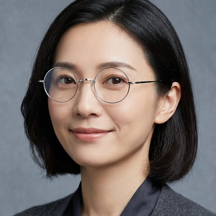 Eterlens 時の円環コレクション｜7g レトロ風一山メガネ｜度付き対応｜匠の技が光る一本