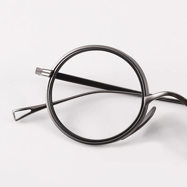 時の円環コレクション｜12.5g 高級感のあるスプラウトパットメガネ｜匠の技が光る一本 | Round FoldLite - 商品画像 6/16