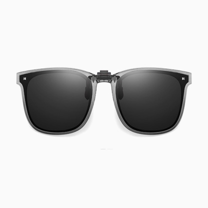 Eterlens アウトドア偏光折りたたみサングラスクリップ|耳掛けのないメガネ-Eterlens