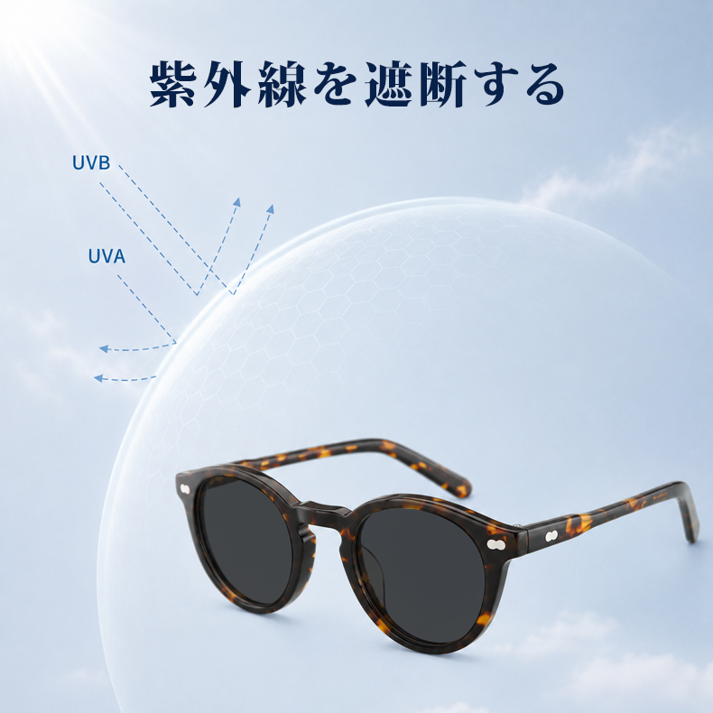 【1本3役】Eterlens | クラシックとモダンが調和するボストンフレーム｜遠近両用・調光レンズ搭載｜街歩きから釣りまで活躍