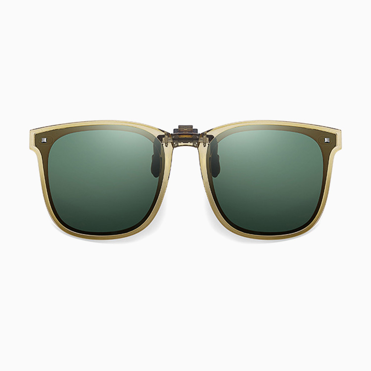 Eterlens アウトドア偏光折りたたみサングラスクリップ|耳掛けのないメガネ-Eterlens