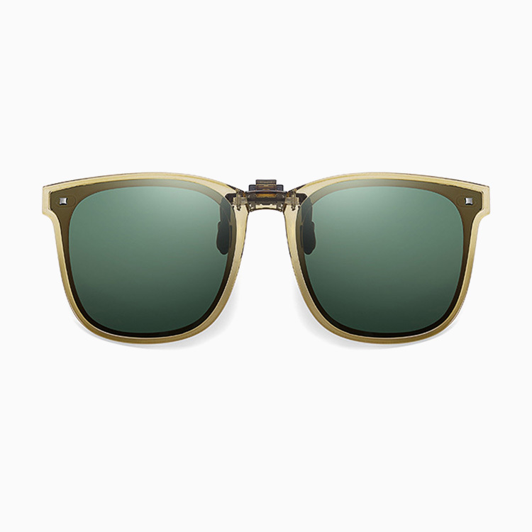 Eterlens アウトドア偏光折りたたみサングラスクリップ|耳掛けのないメガネ-Eterlens