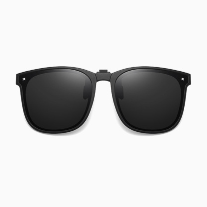 Eterlens アウトドア偏光折りたたみサングラスクリップ|耳掛けのないメガネ-Eterlens