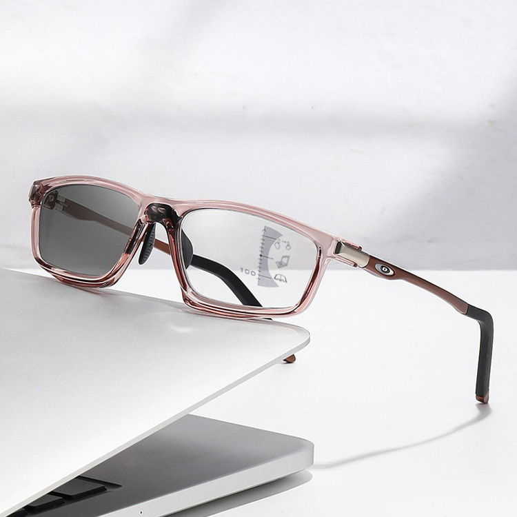 Eterlens 調光機能付き滑り止め多焦点老眼鏡-Eterlens