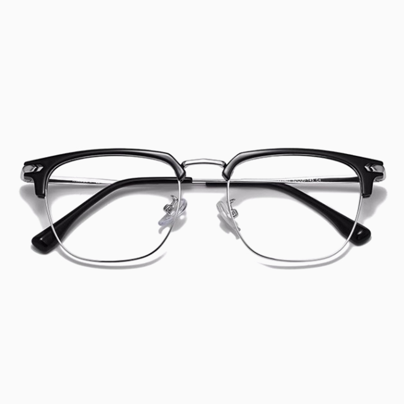 洗練された印象を与える スクエア型メガネ | Square BlueGuard - 商品画像 1/11