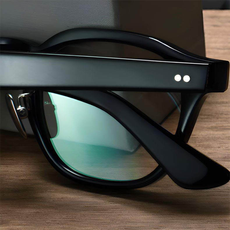 【職人仕上げ・超軽量】｜Eterlens  CROWN｜クラウンパント メガネ｜べっ甲柄｜キーホールブリッジ｜ヴィンテージ風 アセテート｜度付き対応 ユニセックス