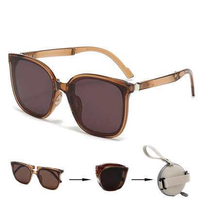 Eterlens 折りたたみ偏光クッション鼻パッドサングラス-Eterlens